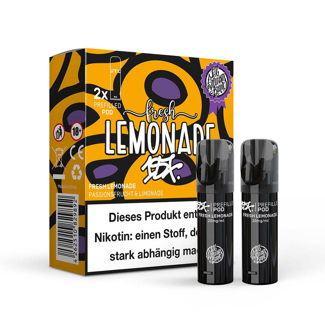 187 Vape Pod Fresh Lemoande 2er Pack 187 Vape Pod Fresh Lemoande 2er Pack