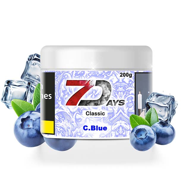 7Days Shisha Tabak C. Blue 200g 7Days Shisha Tabak C. Blue 200g