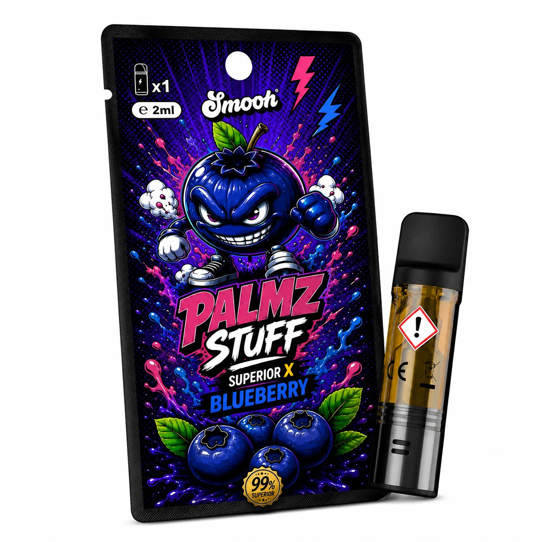 Smooh Palmz Stuff Superior X Pod Blueberry 2ml