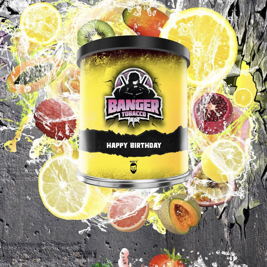 Banger Shisha Tabak Happy Birthday 200g Banger Shisha Tabak Happy Birthday 200g