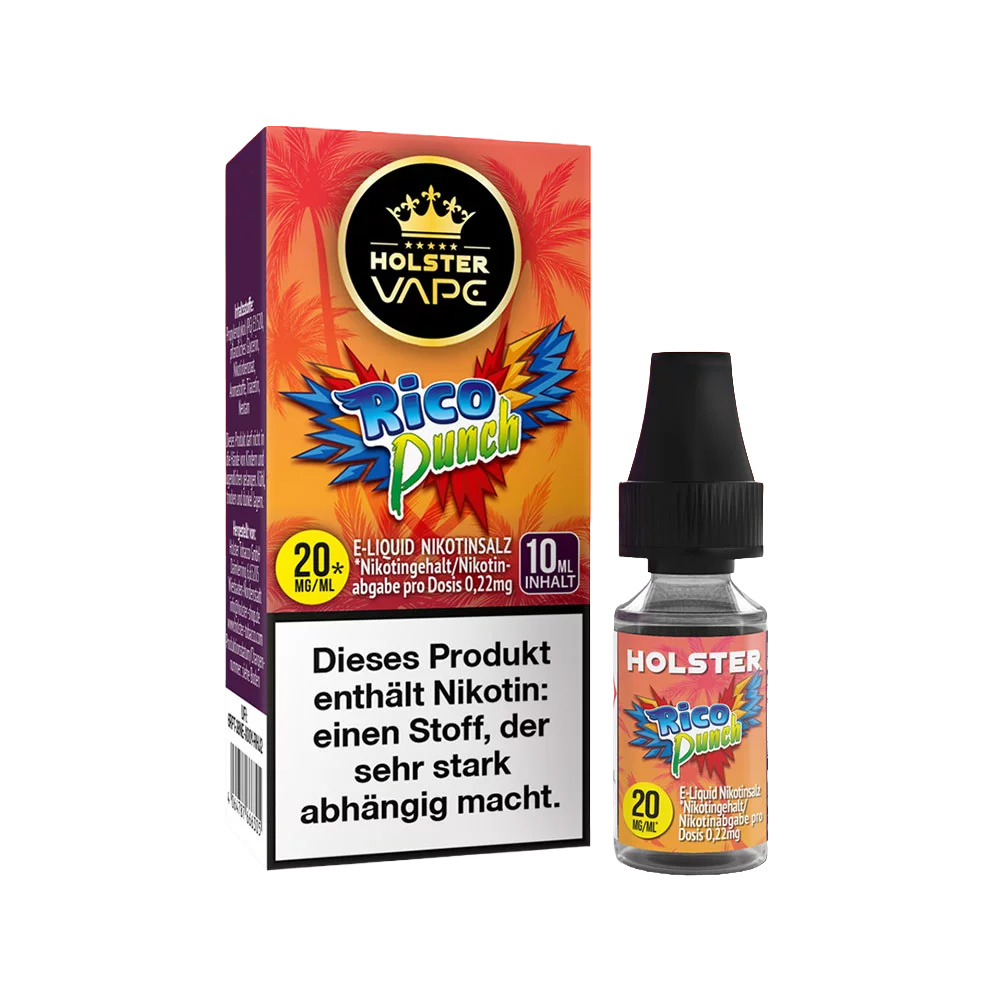 Holster Liquid Rico Punch 20mg 10ml Holster Liquid Rico Punch 20mg 10ml