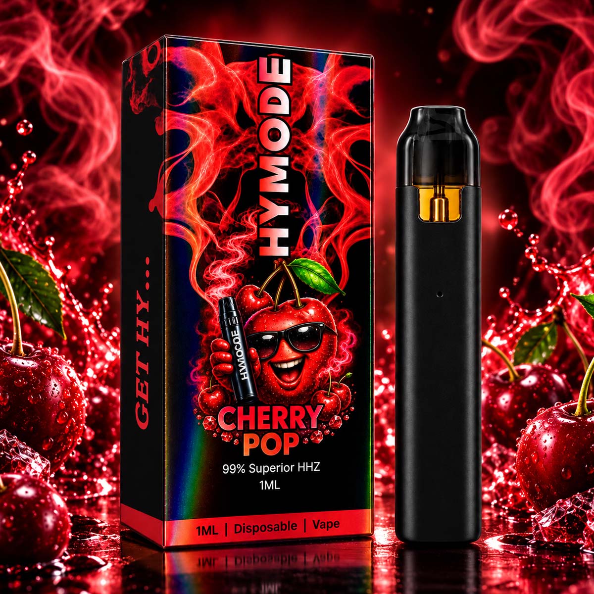 Hymode Cherry Pop HHZ Vape 1ml