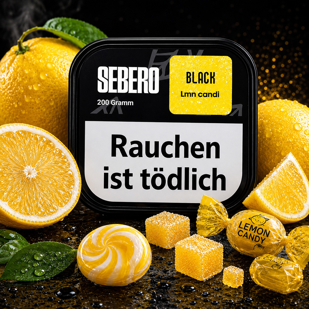 Sebero Darkblend Shisha Tabak Black Insolence 200g