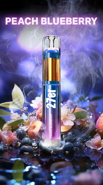 27er by Venookah Einweg E-Zigarette Peach Blueberry