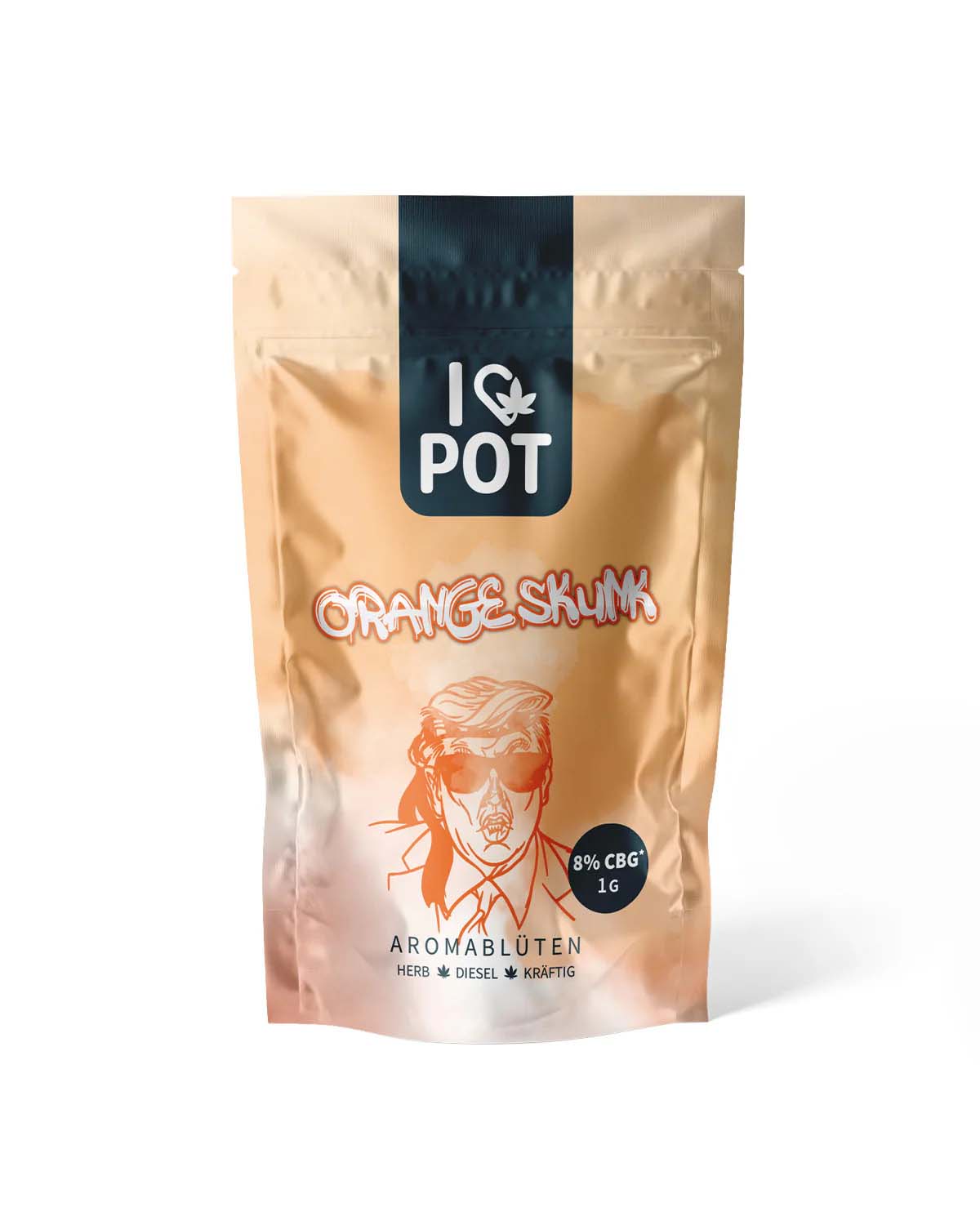 I Love Pot CBG Blüte - Orange Skunk 8% 1g