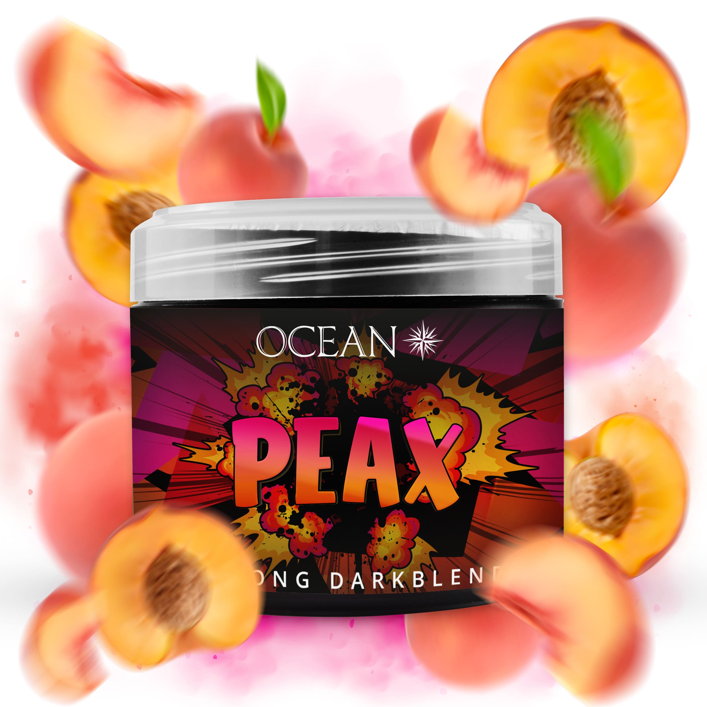 Ocean Strong Peax Darkblend Shisha Tabak 200g