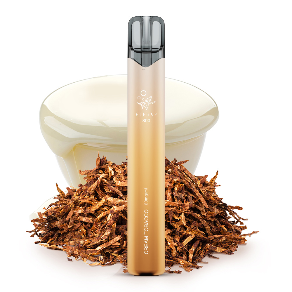 Elfbar 800 Einweg E-Zigarette Cream Tobacco