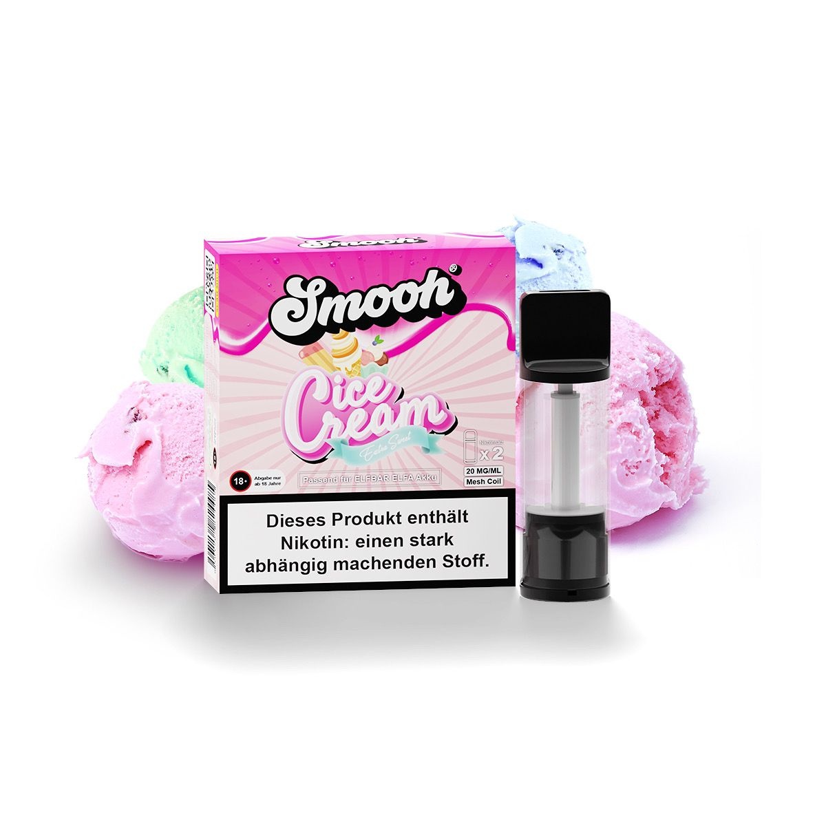 Smooh Vape Pod Ice Cream Smooh Vape Pod Ice Cream