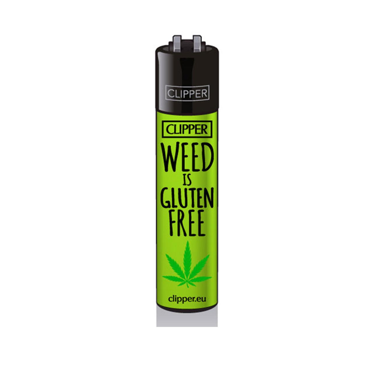 CLIPPER Feuerzeug - Weed Statements #15 Collection - Motiv Weed is Glutenfree