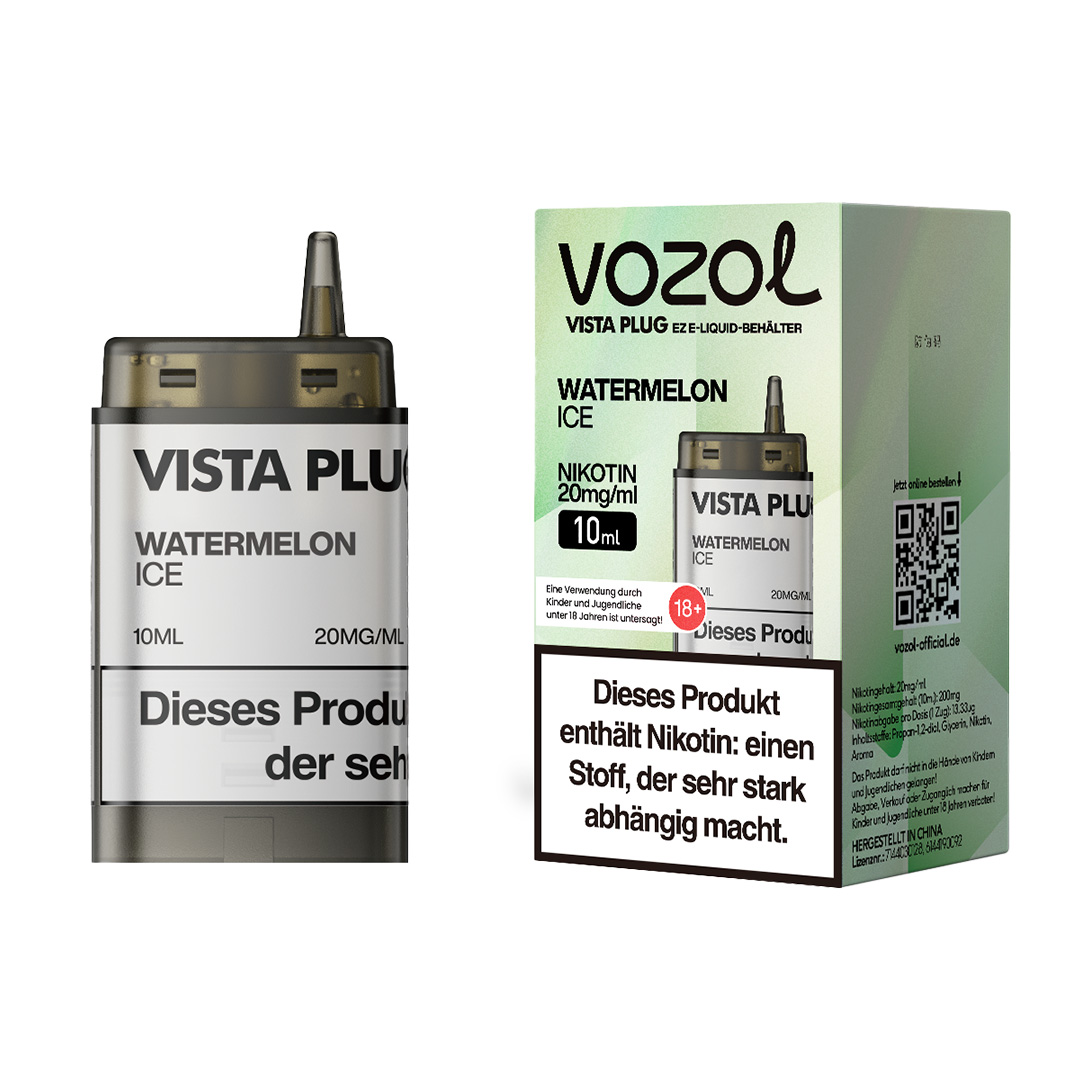 Vozol Vista Plug EZ Pod Watermelon Ice Vozol Vista Plug EZ Pod Watermelon Ice