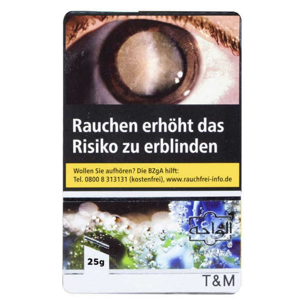 al-waha-t-m-25g Al Waha Shisha Tabak T&M 25g