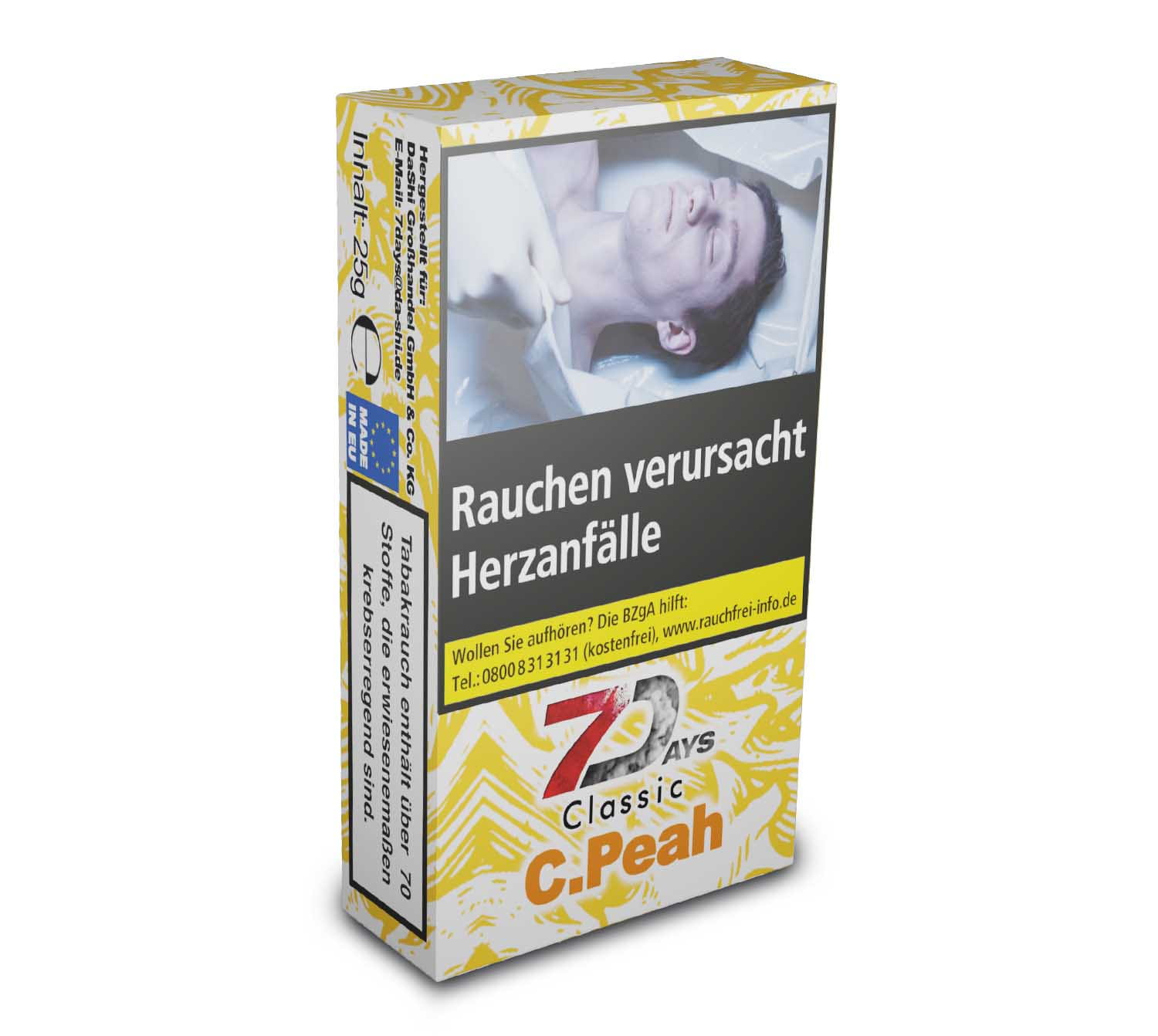 7-days-Cold-Peah-25g 7 Days Cold Peah 25g Shisha Tabak