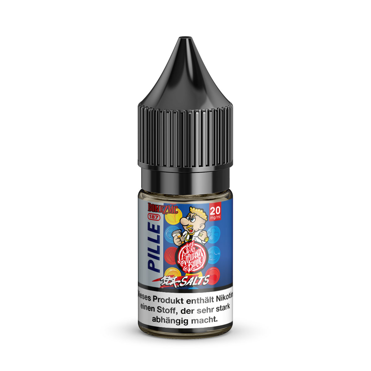 187 Strassenbande - Pille Nikotinsalz Liquid 10ml | 20mg/ml