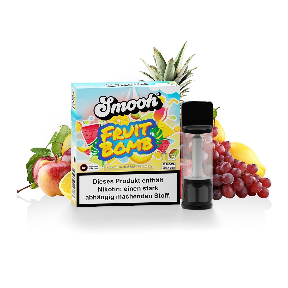 Smooh Vape Pod Fruit Bomb Smooh Vape Pod Fruit Bomb