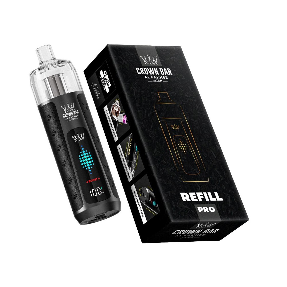Al Fakher Refill Pro Device Black 16ml Vape