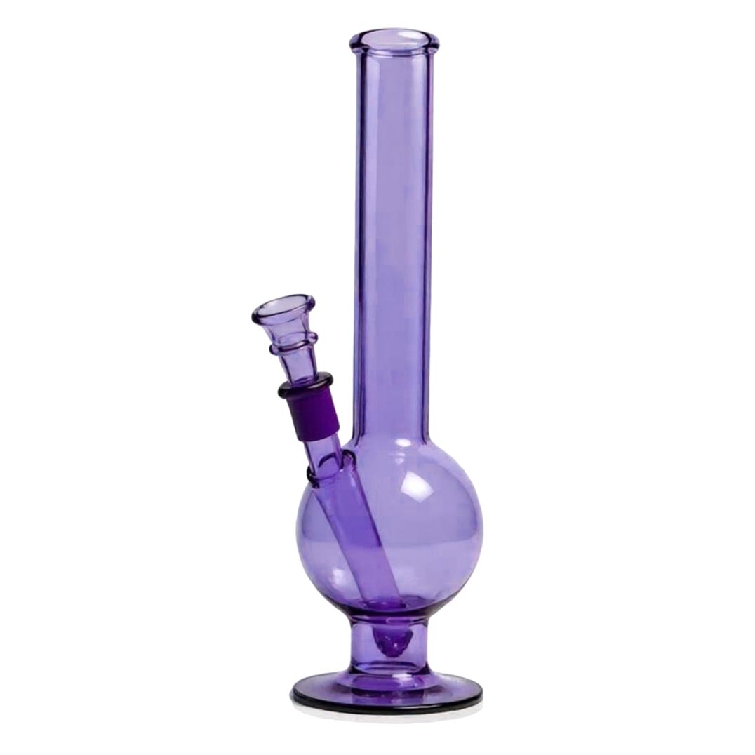 Glasbong - Kugelfuss 30cm - Lila