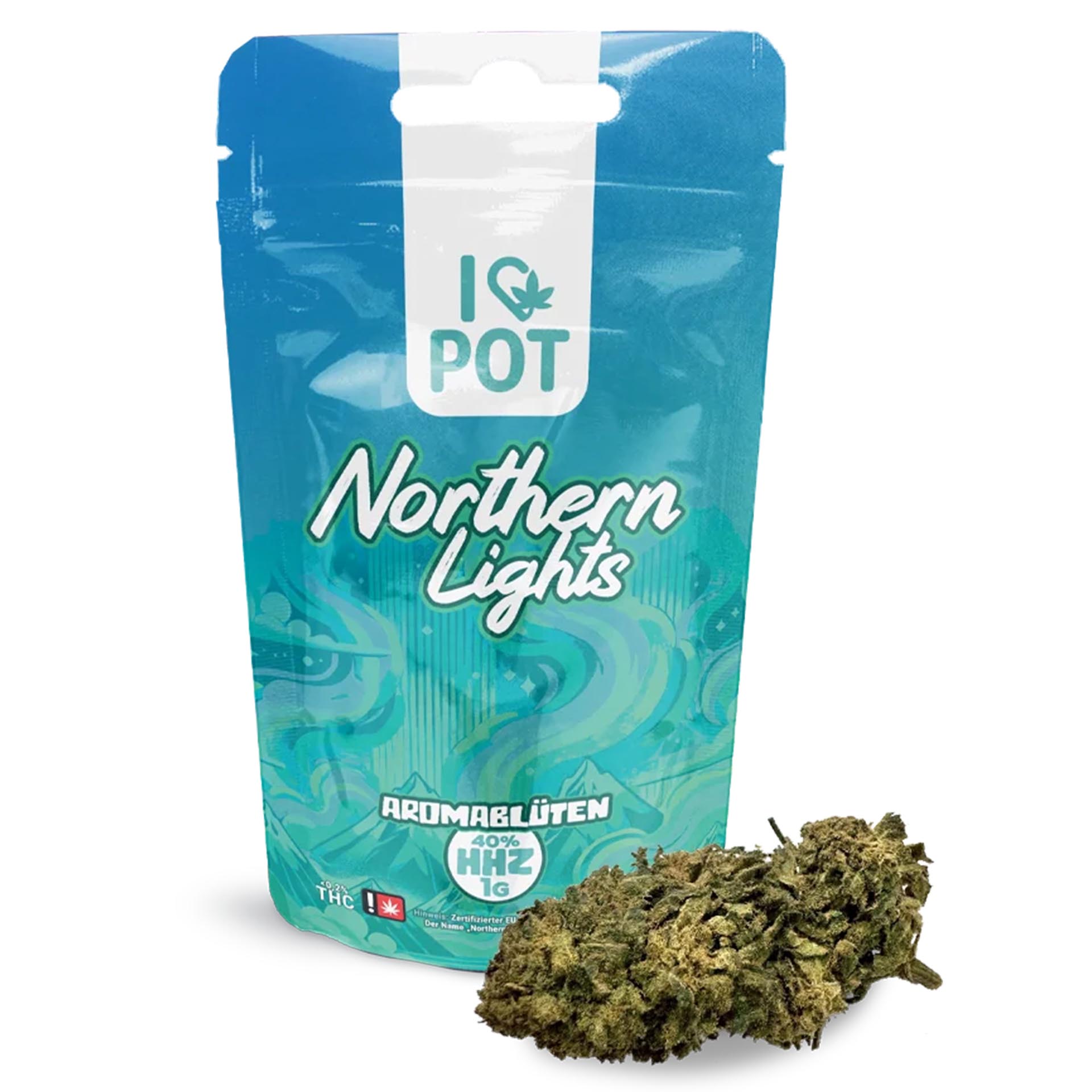 I Love Pot HHZ Bluete Northern Lights 1g I Love Pot HHZ Bluete Northern Lights 1g