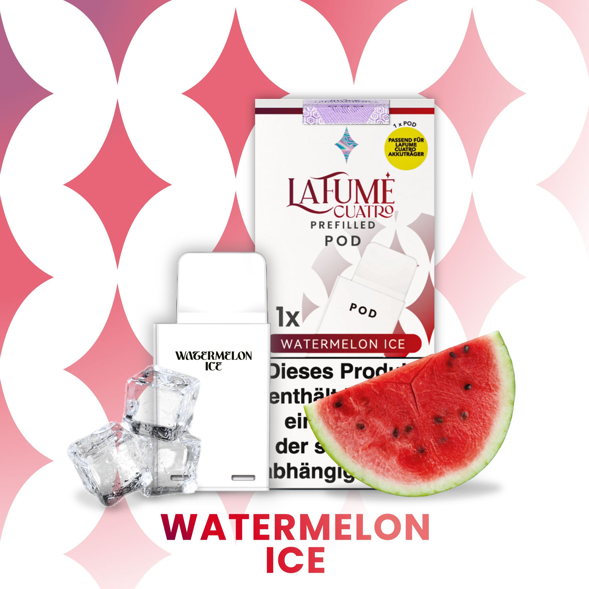 La Fume Cuatro Pod Watermelon Ice La Fume Cuatro Pod Watermelon Ice
