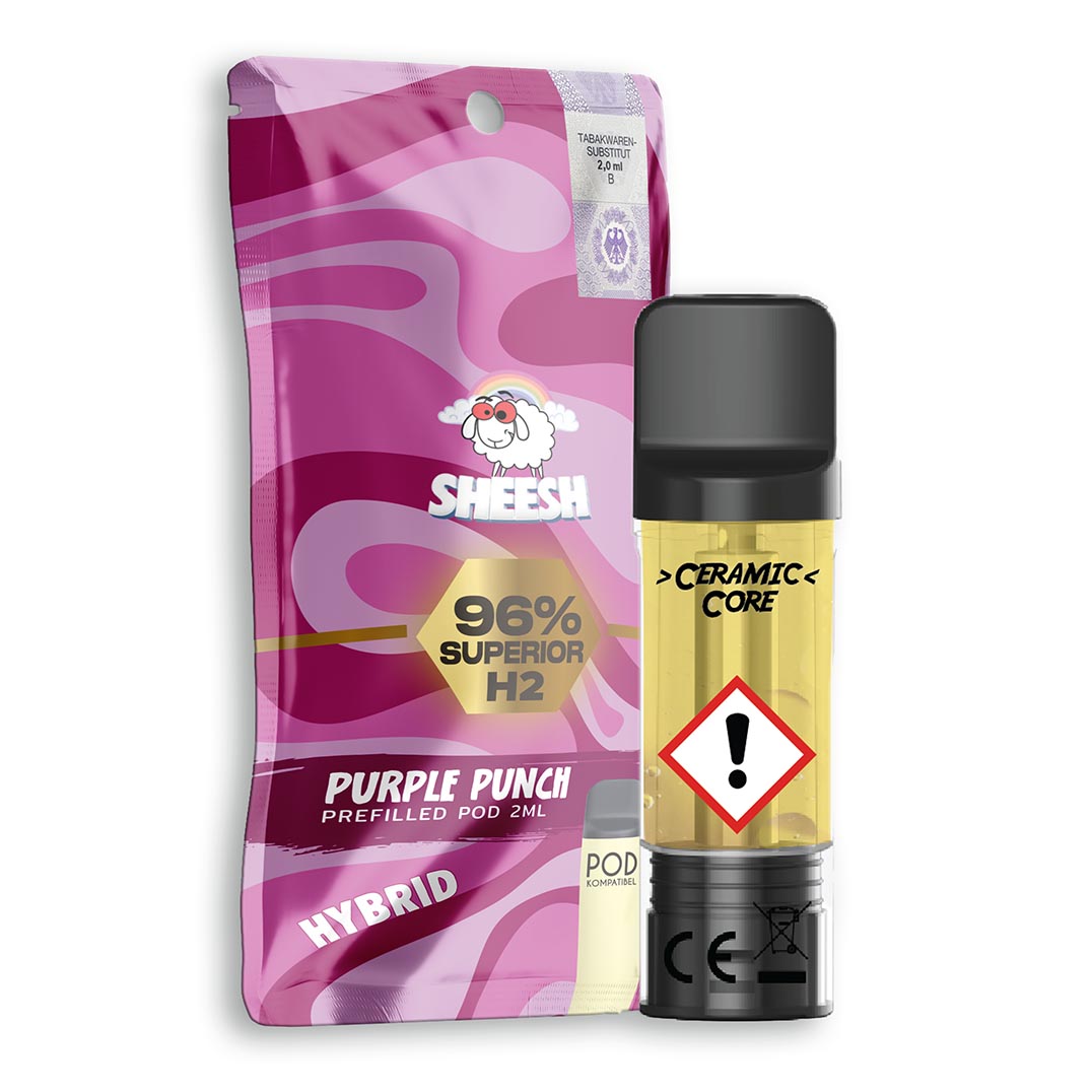 Sheesh H2 Purple Punch Pod Sheesh H2 Purple Punch Pod