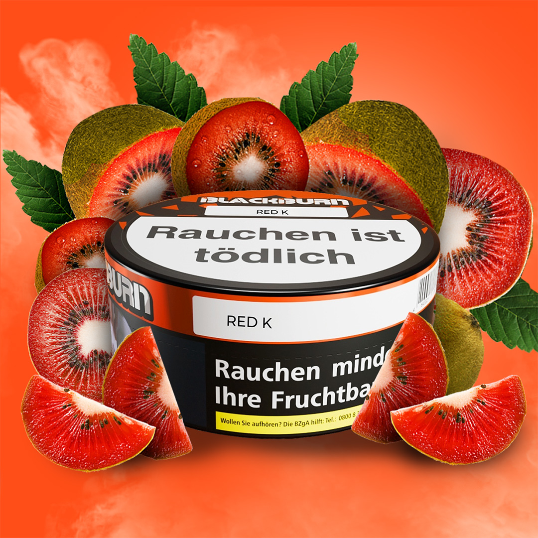 Blackburn Darkblend Shisha Tabak Red K 100g