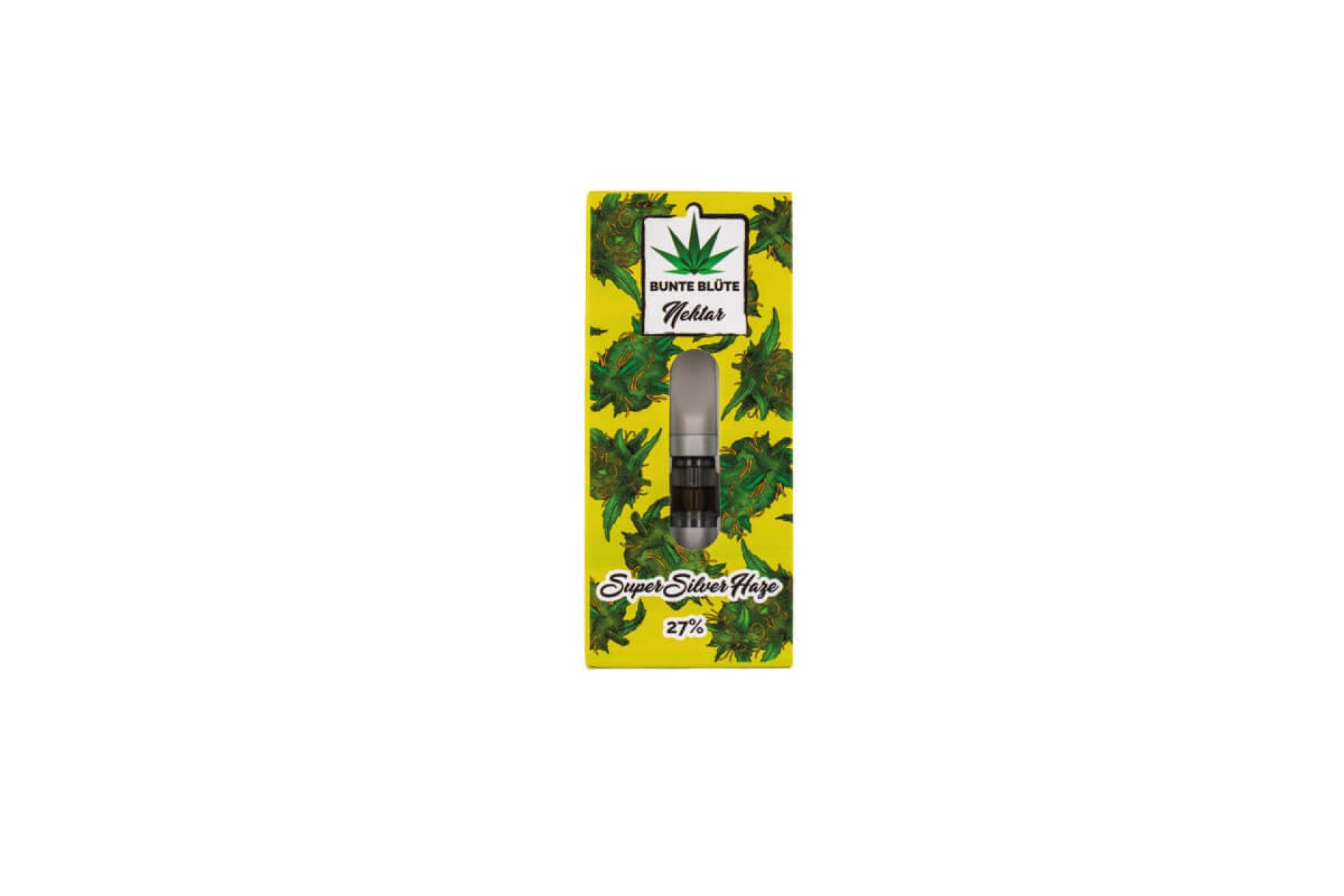 Bunte Blüte Nektar 27% CBD Kartusche - Super Silver Haze - 0,5ml