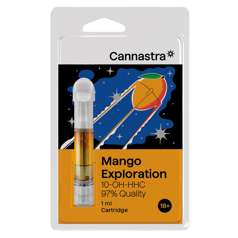 Cannastra 10-OH-HHC Kartusche Mango Exploration 1ml Cannastra 10-OH-HHC Kartusche Mango Exploration 1ml