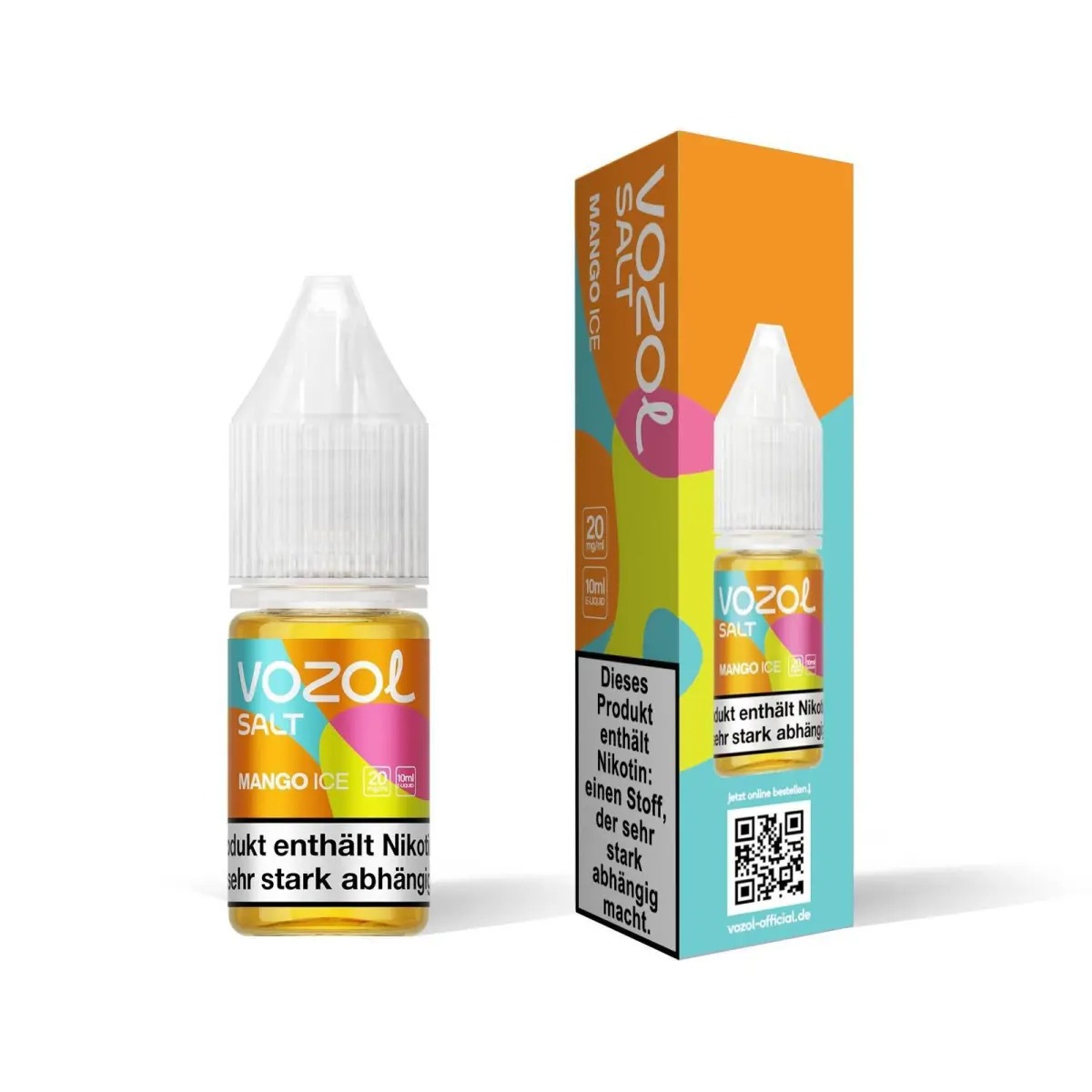 Vozol - Mango Ice Nikotinsalz Liquid 10ml | 20mg/ml