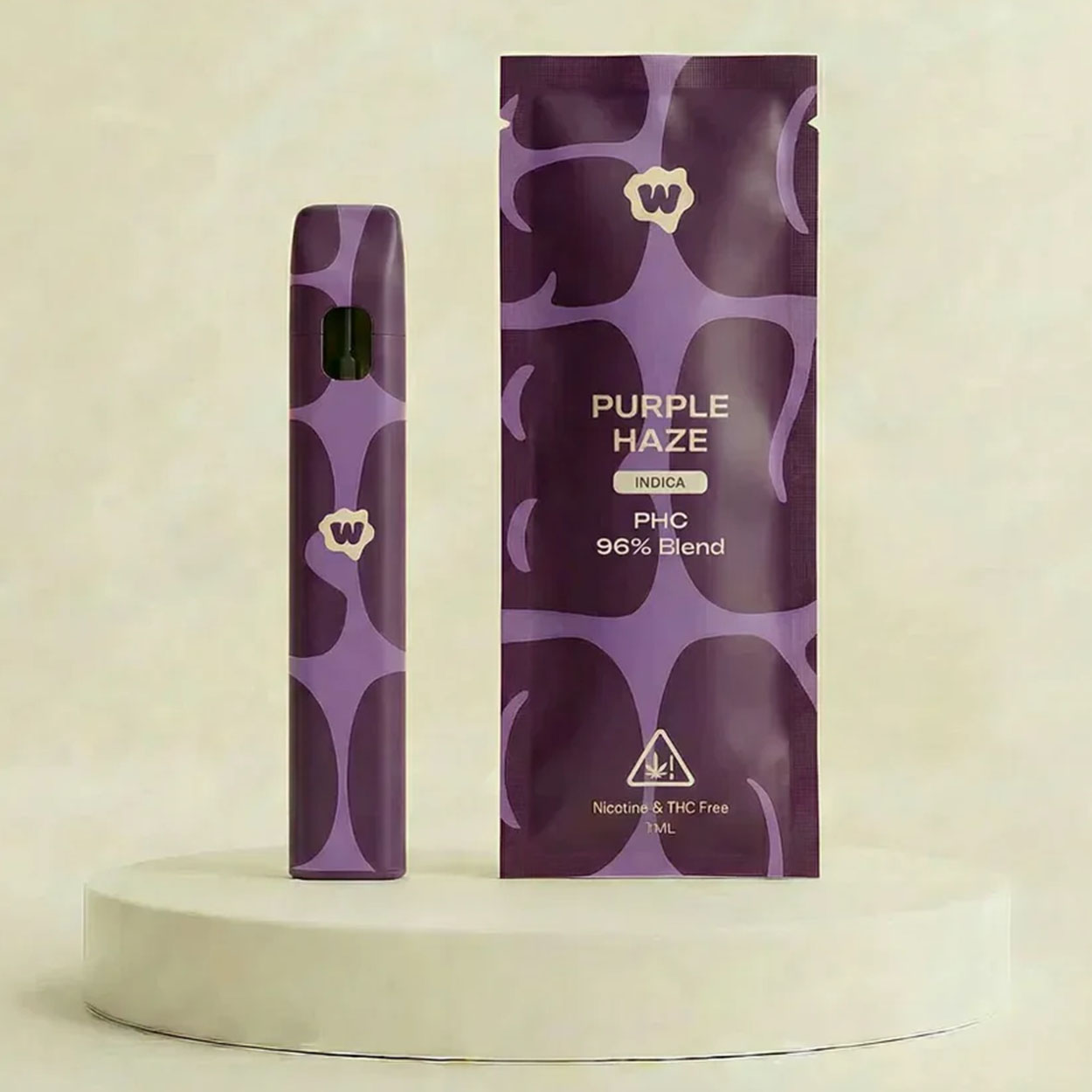 Weed For Friends PHC Vape - Purple Haze 1ml