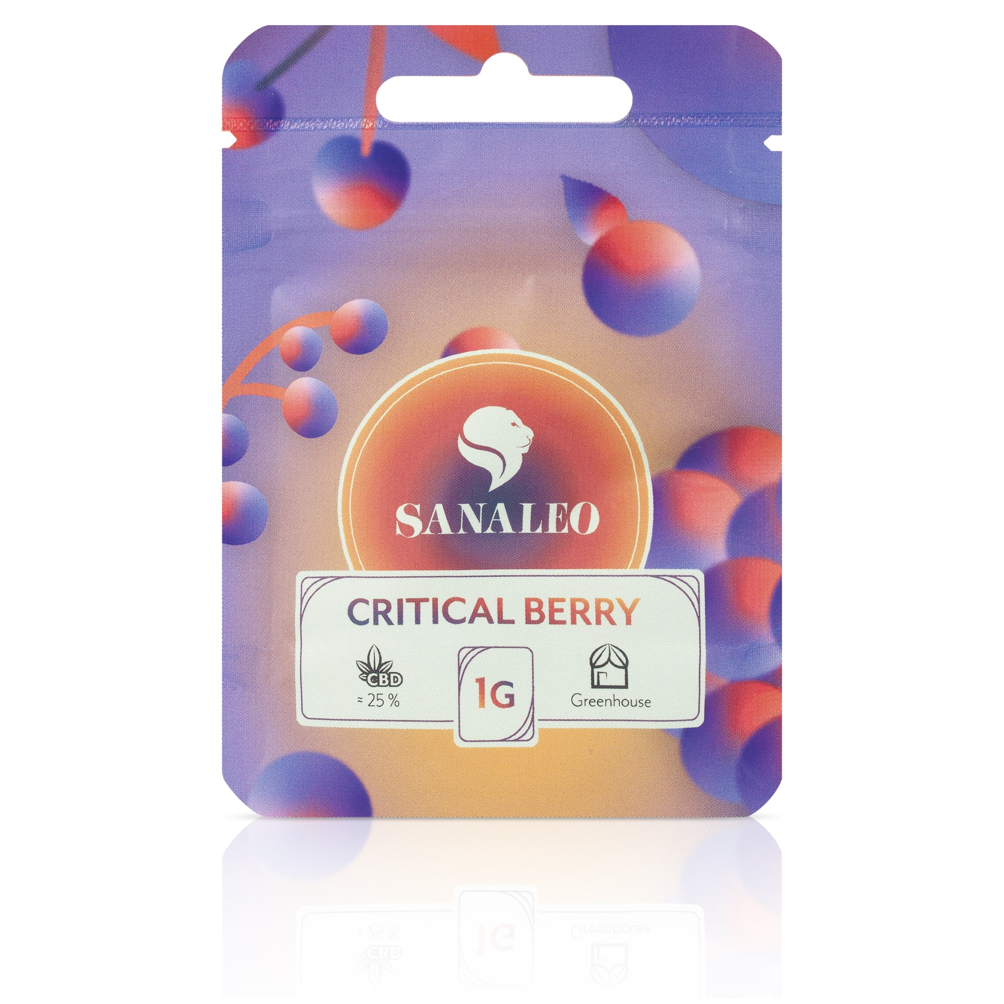 Sanaleo CBD Blüte Critical Berry 1g Sanaleo CBD Blüte Critical Berry 1g