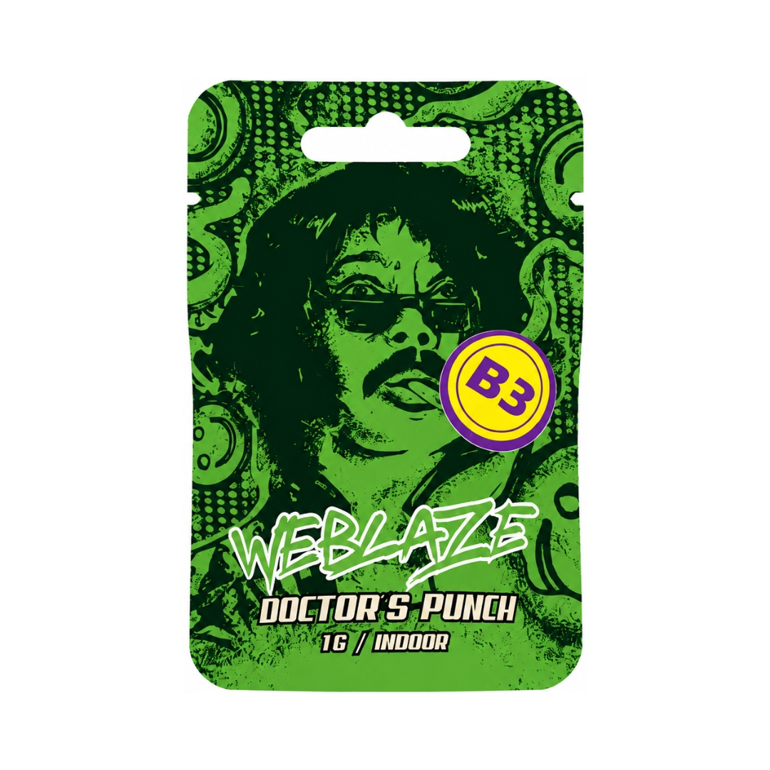 Weblaze B3 Superior Blend Blüte Doctor's Punch 1g Weblaze B3 Superior Blend Blüte Doctors Punch 1g
