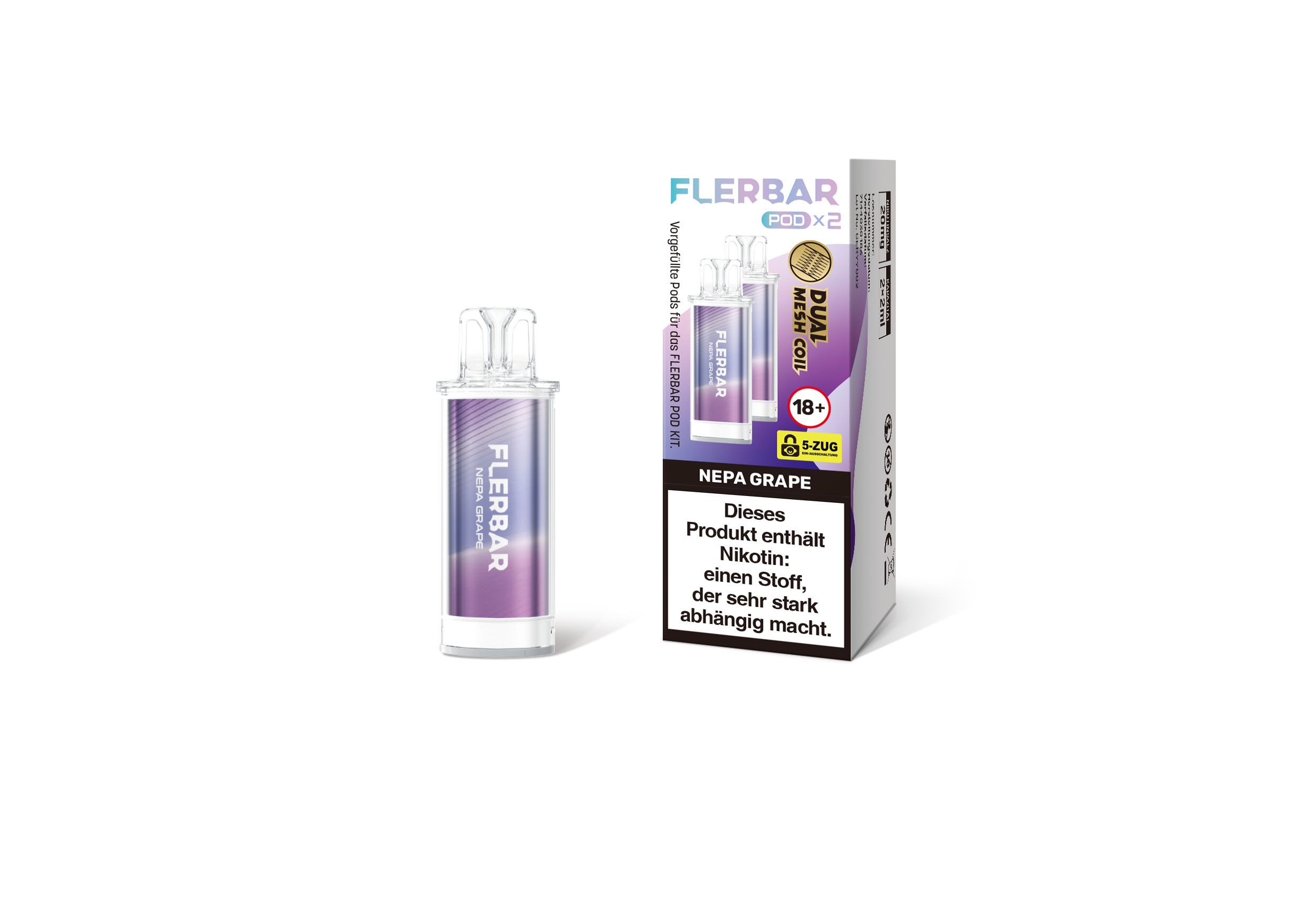 Flerbar Pod Nepa Grape