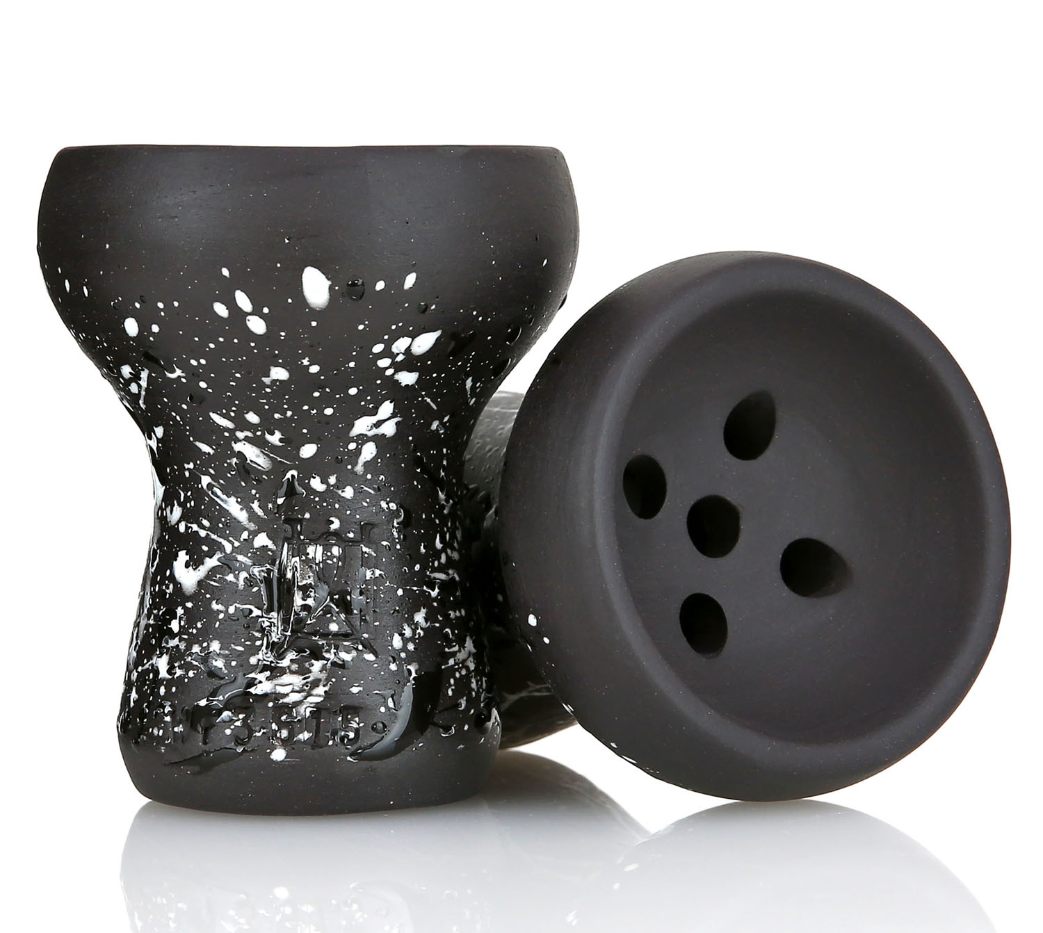 Werkbund Steinkopf WT Black-White-Shisha Tabakkopf Werkbund Steinkopf WT Black-White-Shisha Tabakkopf