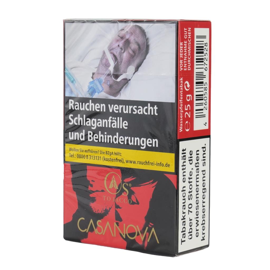 OST025_Casanova OS Shisha Tabak Casanova 25g