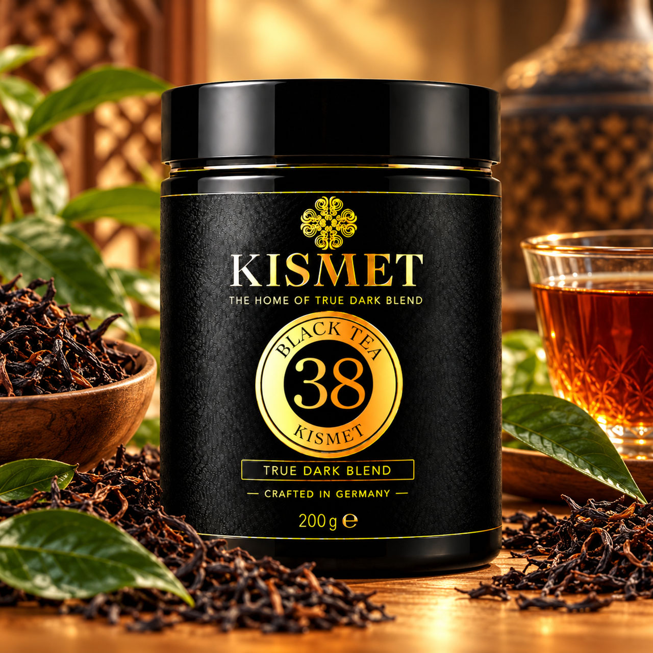 Kismet Darkblend Shisha Tabak Black Tea #38 200g Kismet Darkblend Shisha Tabak Black Tea #38 200g