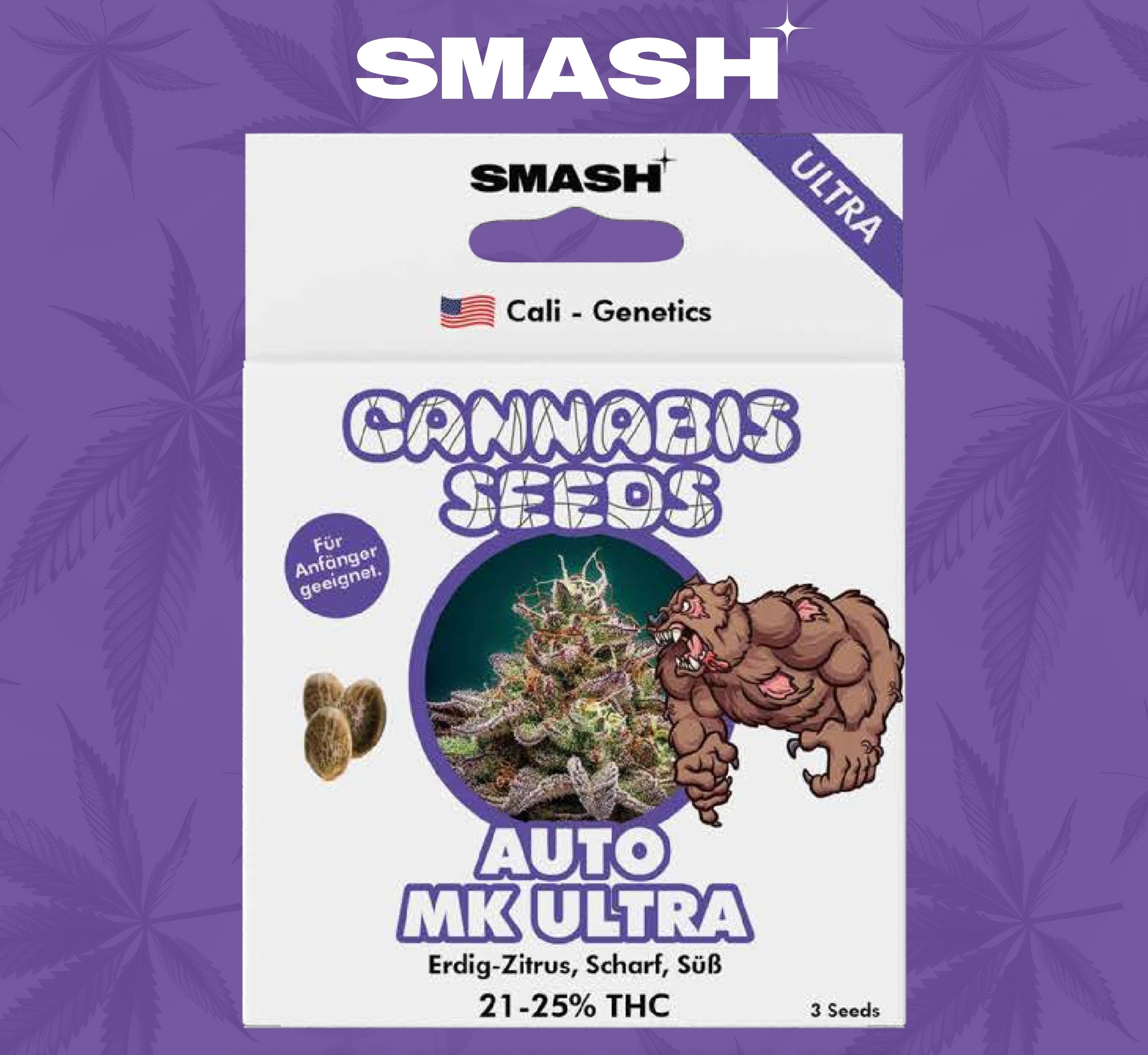 Smash Cannabissamen - Auto MK Ultra