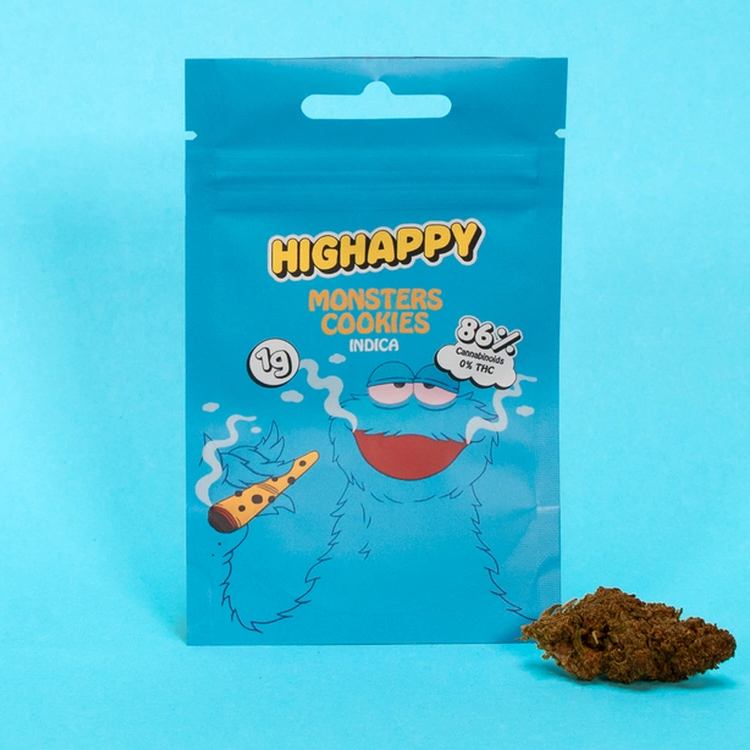 Highappy 10-OH-HHC Blüte - Monsters Cookies 86% 1g