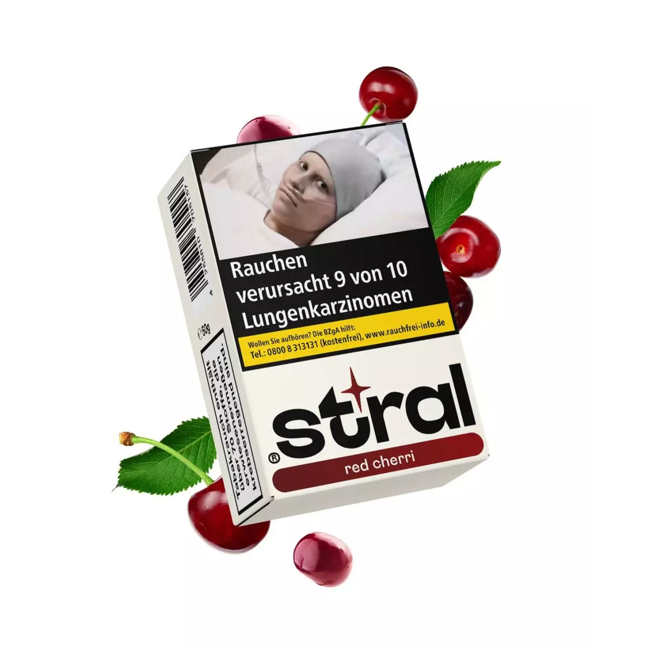 Stral Virginia Shisha Tabak Red Cherri 50g Stral Virginia Shisha Tabak Red Cherri 50g
