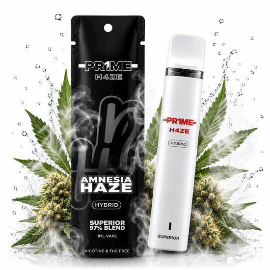 Pr1me H4ze - Superior Blend Vape - Amnesia Haze 1ml