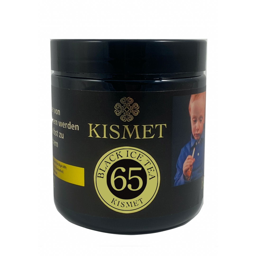 Kismet Shisha Tabak - Black Ice Tea #65 200g