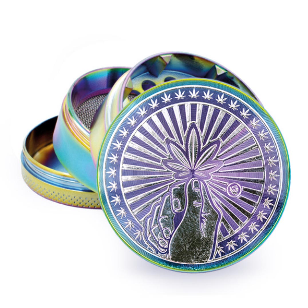 Fire Flow - Grinder "Icy Hope" 4 teilig Ø 5cm