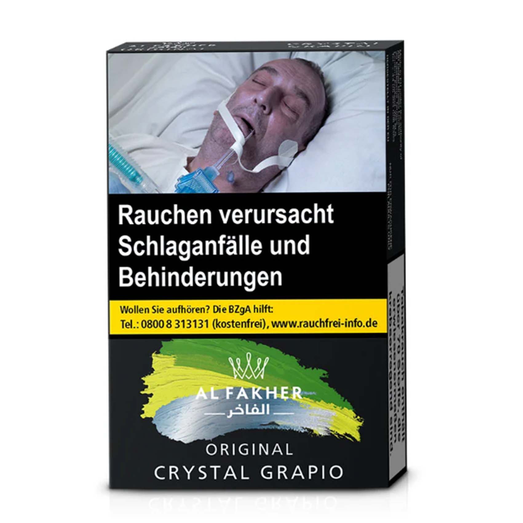 crystal-grapio-25g-neu Al Fakher Shisha Tabak Crystal Grapio 25g