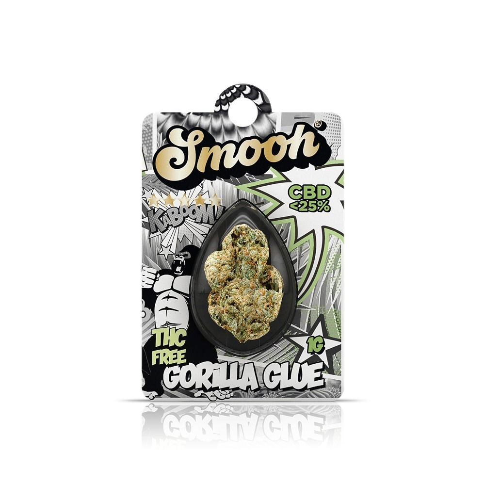 Smooh CBD Blüte Gorilla Glue 1g Smooh CBD Blüte Gorilla Glue 1g