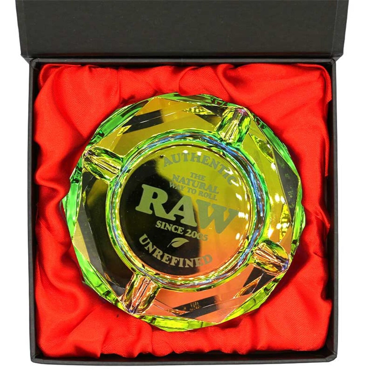 Raw Glas Aschenbecher Rainbow Raw Glas Aschenbecher Rainbow