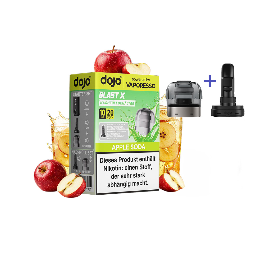 Dojo Blast X Pod Apple Soda 10ml