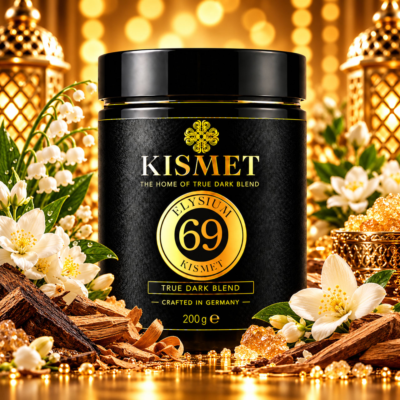 Kismet Darkblend Shisha Tabak Elysium #69 200g Kismet Darkblend Shisha Tabak Elysium #69 200g