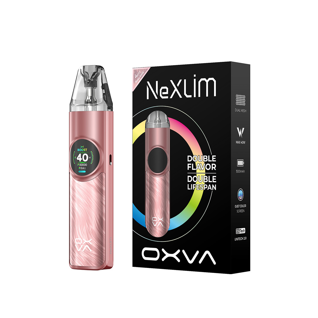 Oxva Nexlim Pod System Kit Rose Gold