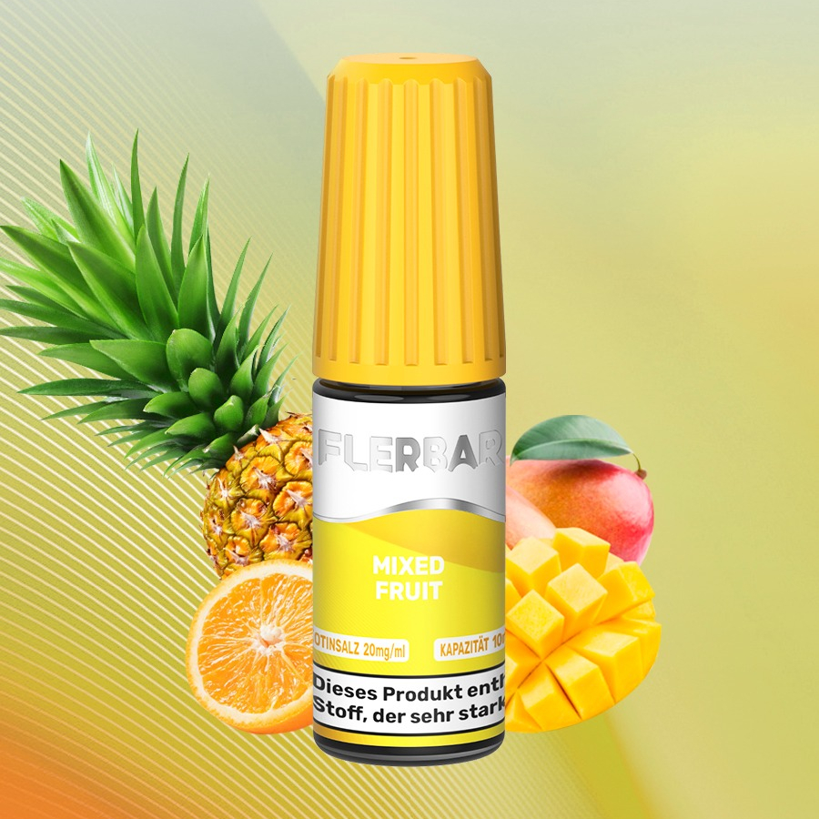 Flerbar - Mixed Fruit Nikotinsalz Liquid 10ml | 20mg/ml