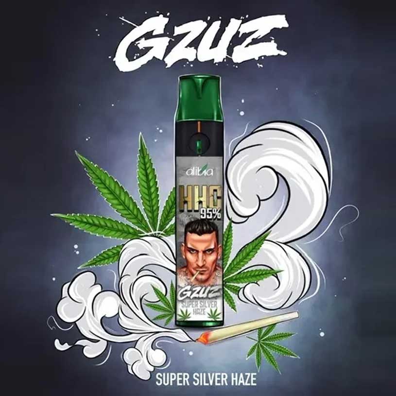 GZUZ Super Silver Haze HHC Vape