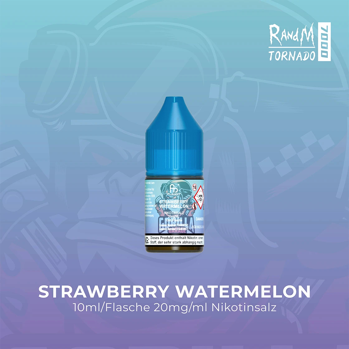 RandM Tornado - Strawberry Watermelon Nicsalt Liquid 10ml | 20mg/ml