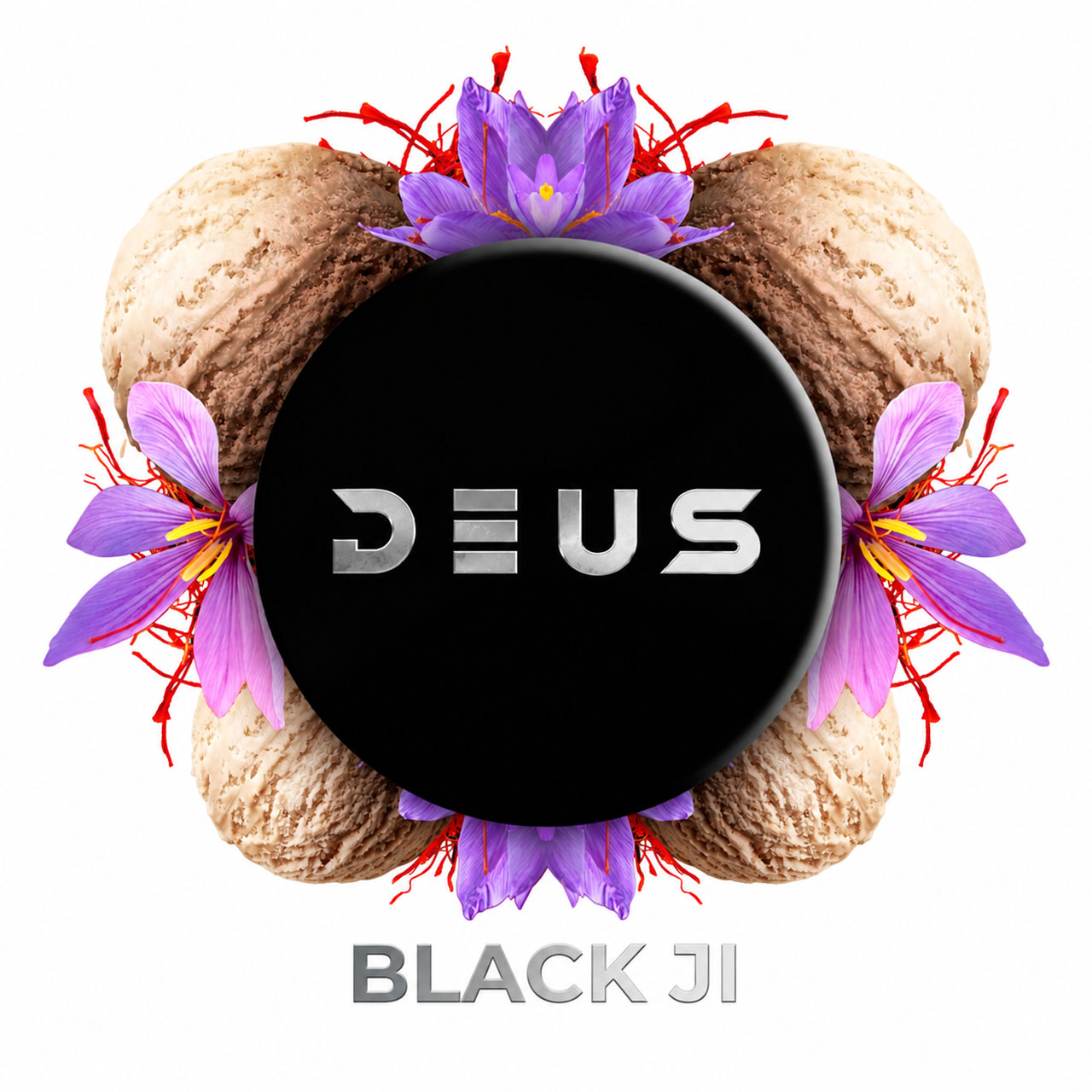 Deus Darkblend Shisha Tabak Black Ji 100g